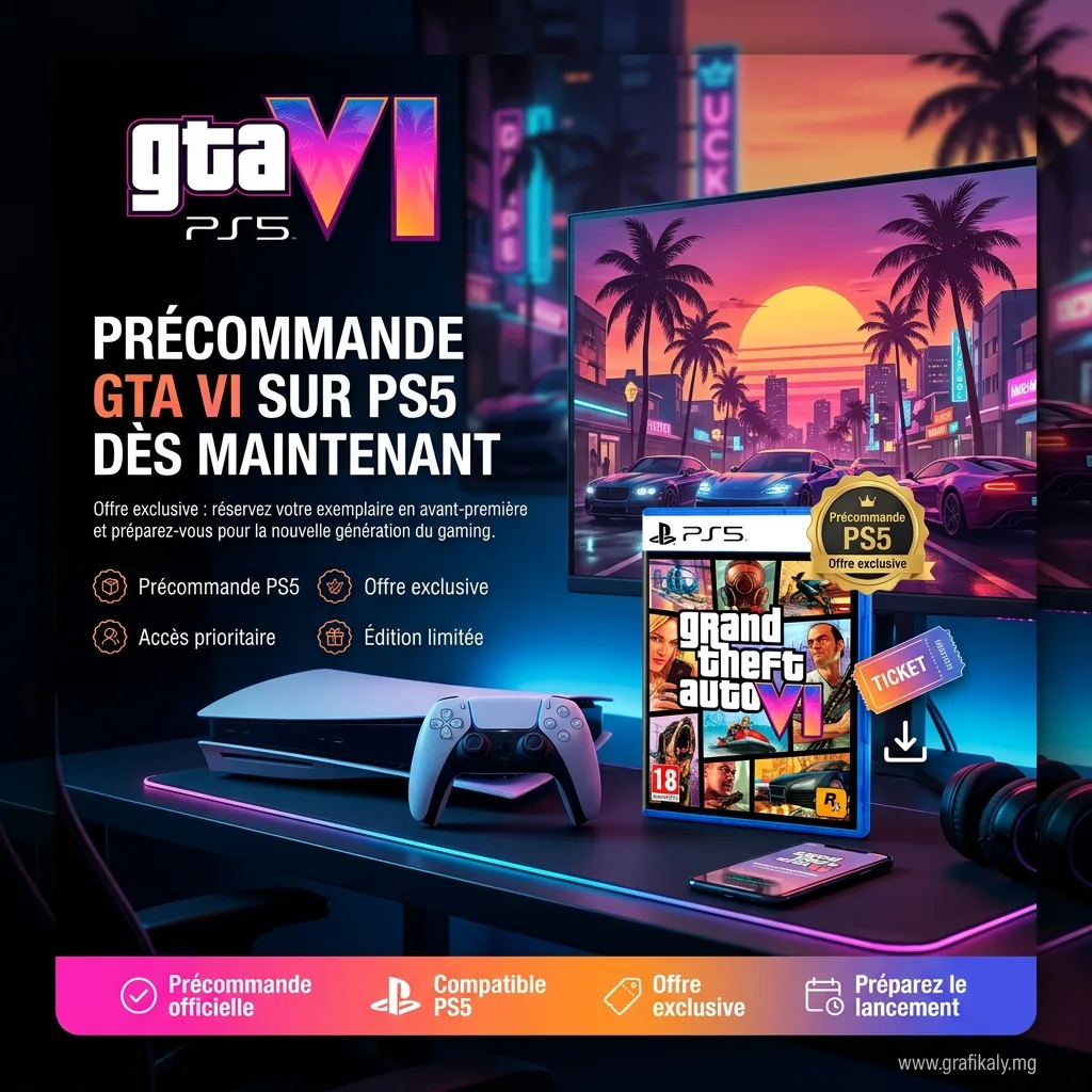 GTA VI - PS5 | pré-commande