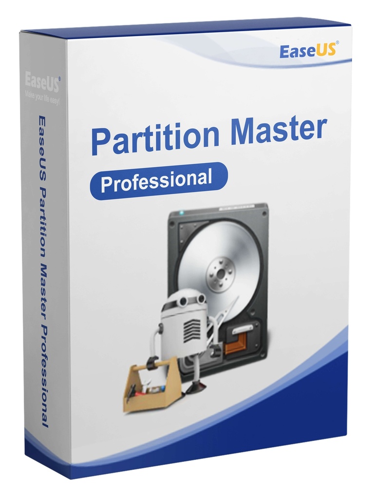  EaseUS Partition Master Professional (Licence à vie - 2PC)