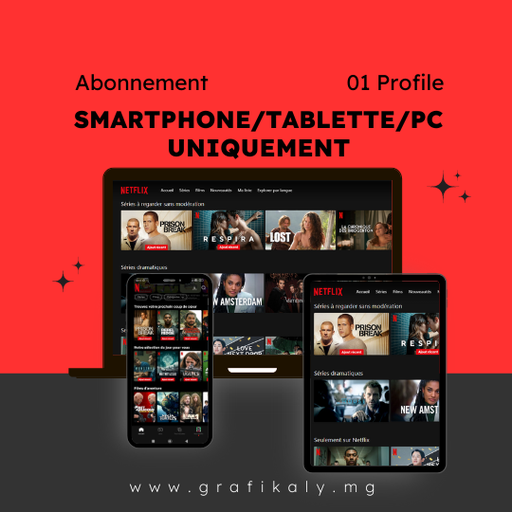 Netflix (Smartphone/PC uniquement)​ - 01 Profil